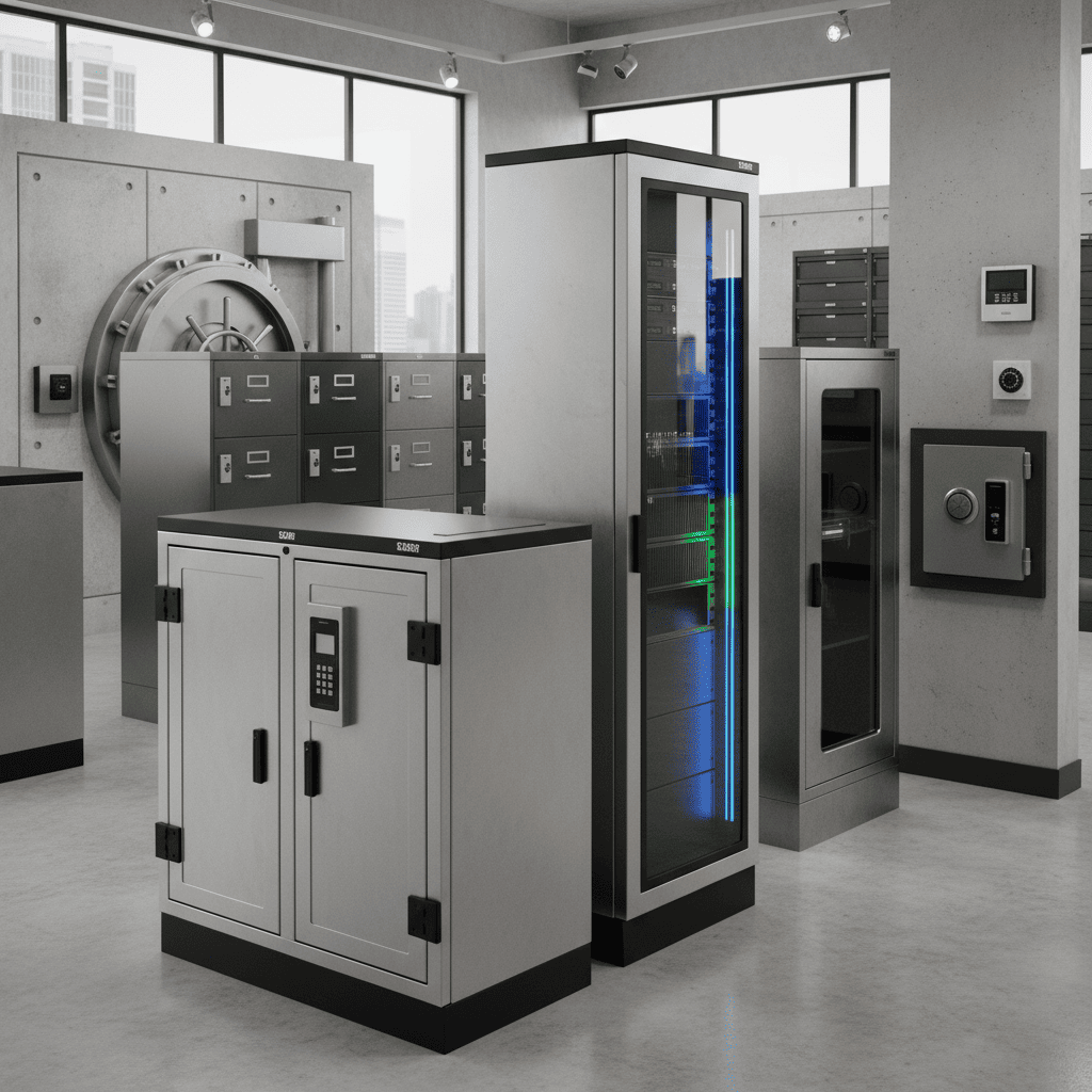 Distintos tipos de gabinetes de seguridad para empresas