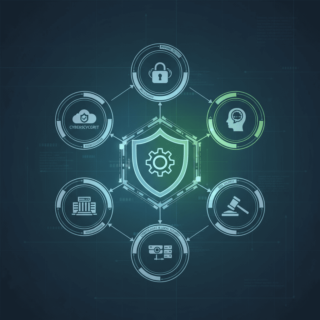 Esquema de seguridad integral en una empresa